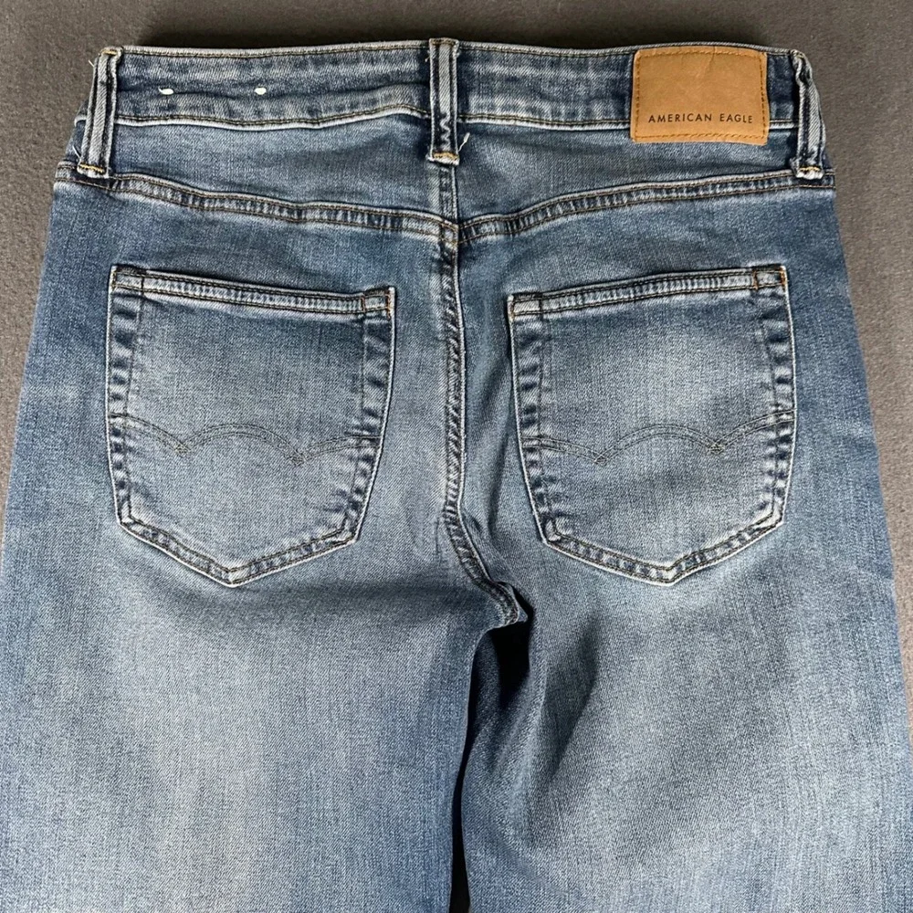 American Eagle Outfitters Original Bootcut Jeans Mens 30x32 Airflex+ Denim - Picture 15 of 16